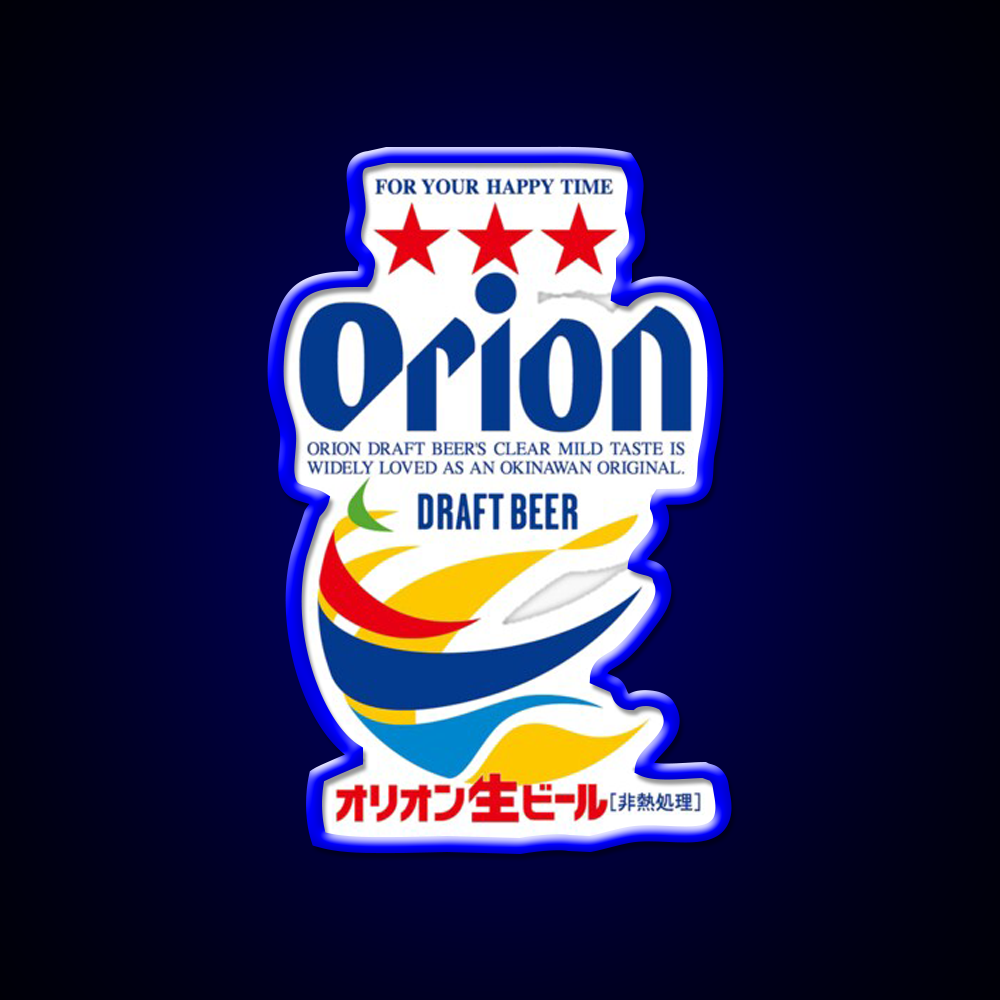 Orion Beer Bar Decor Led Neon Sign Rgb Color