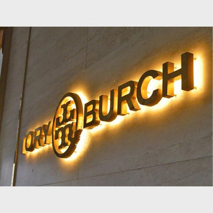 Ory Burch Big Logo 3D Backlit Channel Letters Led Light Sign - Shineneon