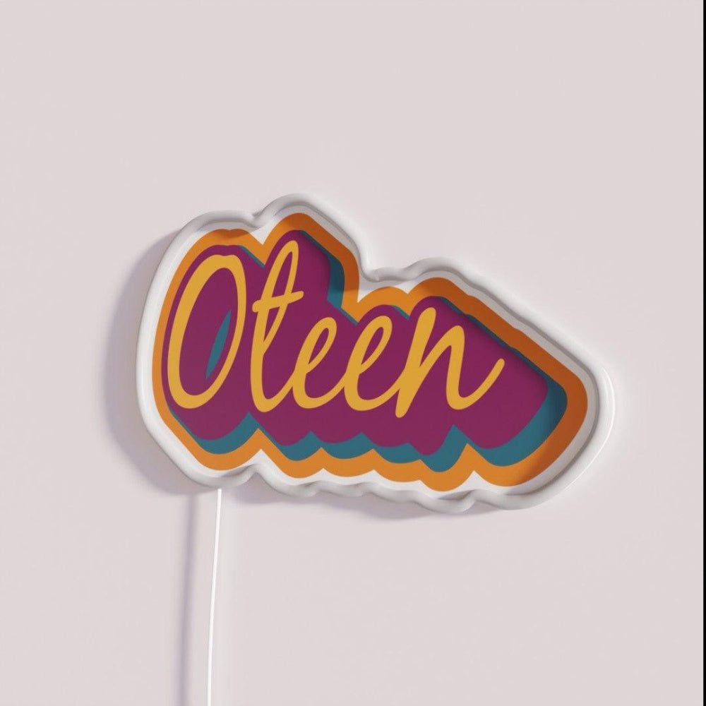 Oteen Nc Asheville Wnc Rgb Led Neon Sign - Shineneon