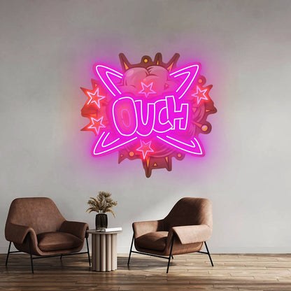 Ouch Led Neon Artwork For Sale - Shineneon