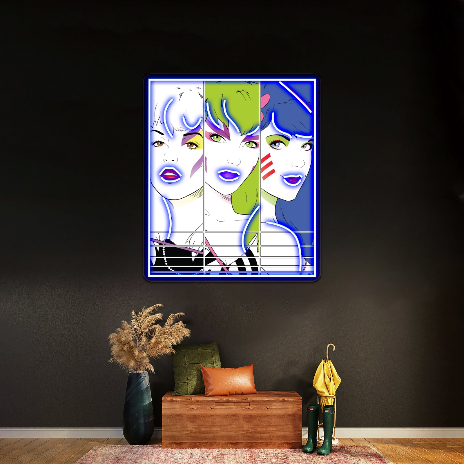 Our Songs Are Better Without Saxophone Artwork Neon Wall Sign | Shineneon