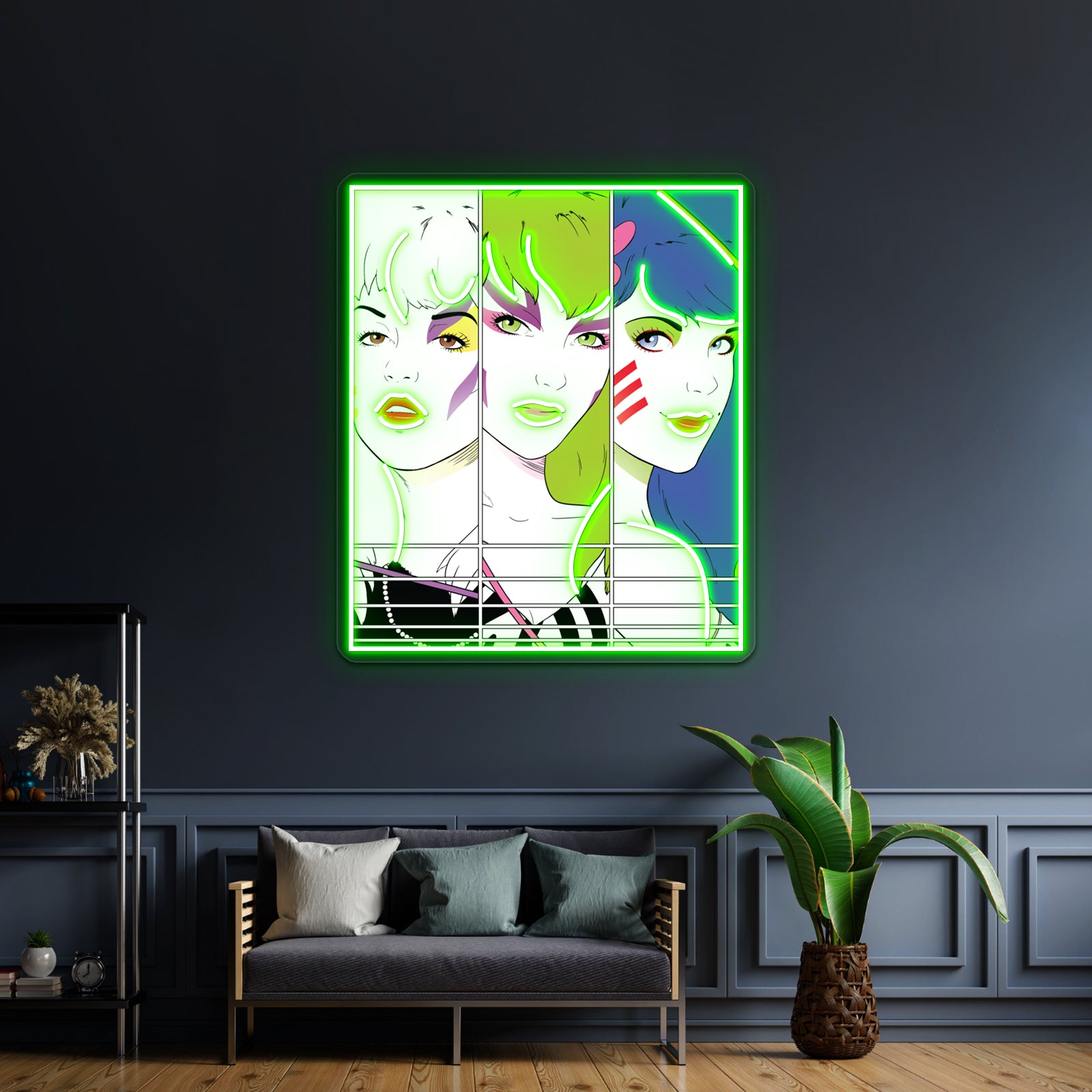 Our Songs Are Better Without Saxophone Artwork Neon Wall Sign | Shineneon