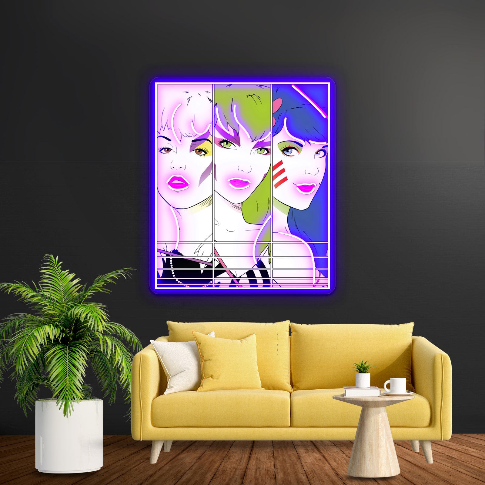 Our Songs Are Better Without Saxophone Artwork Neon Wall Sign | Shineneon