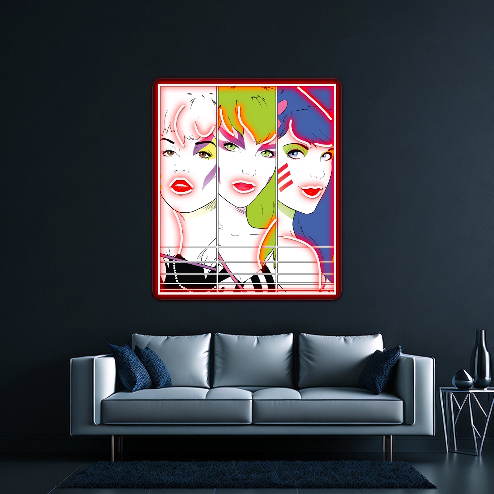 Our Songs Are Better Without Saxophone Artwork Neon Wall Sign | Shineneon