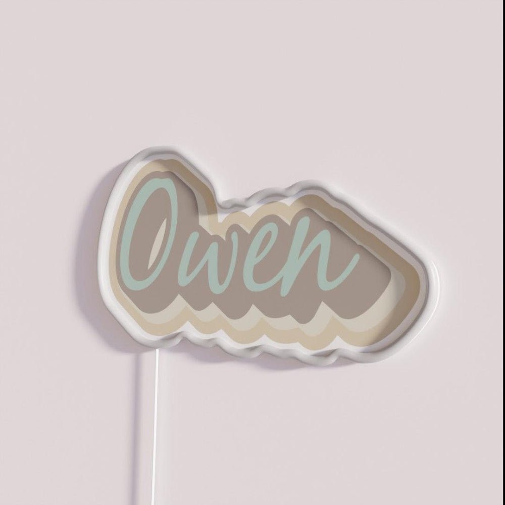 Owen Name Town Rgb Led Neon Sign - Shineneon
