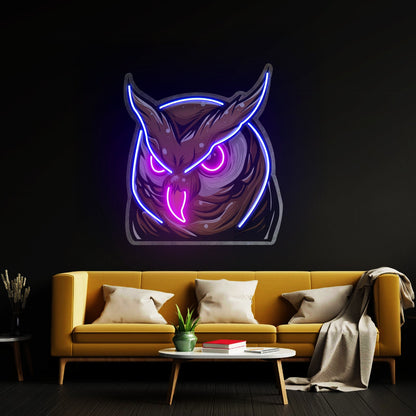 Owl Head Led Neon Sign Light Custom Led Signs - Shineneon