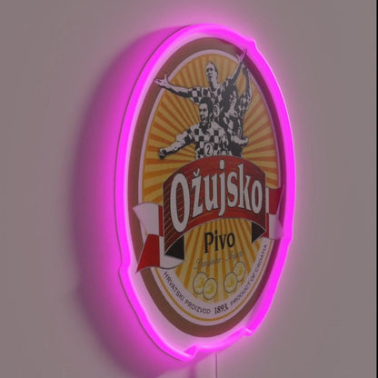 Ozujsko Pivo Croatia Active Rgb Led Neon Sign - Shineneon