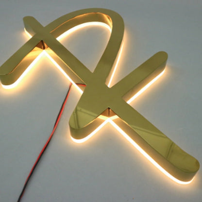 P 3D Backlit Channel Letters Led Light Sign - Shineneon