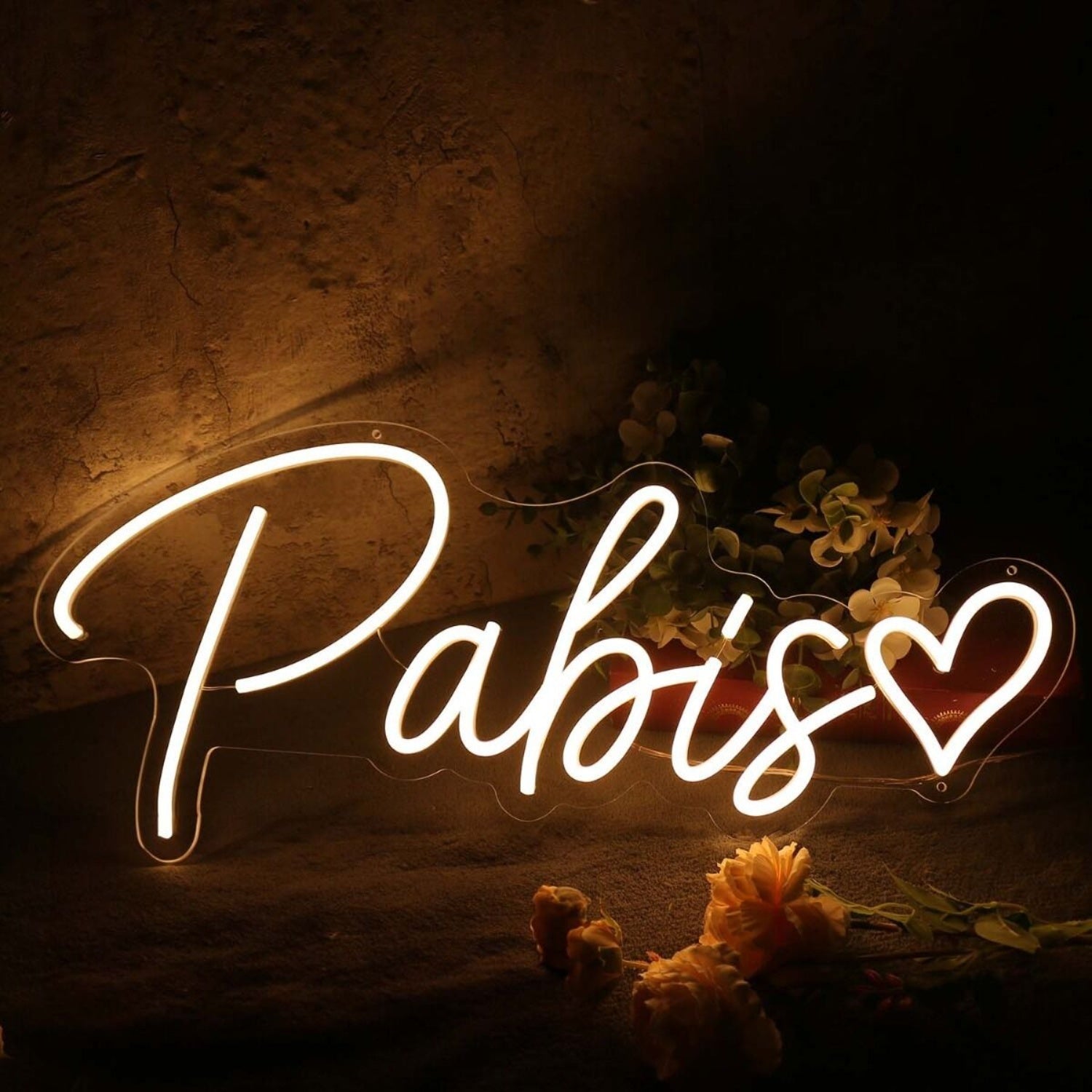 Pabis Yellow Led Neon Sign - Shineneon