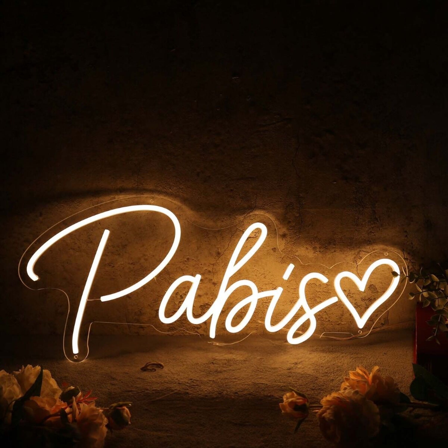 Pabis Yellow Led Neon Sign - Shineneon