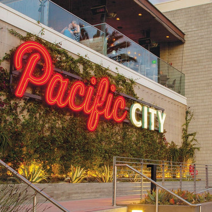Pacific City 3D Frontlit Channel Letters Led Light Sign - Shineneon