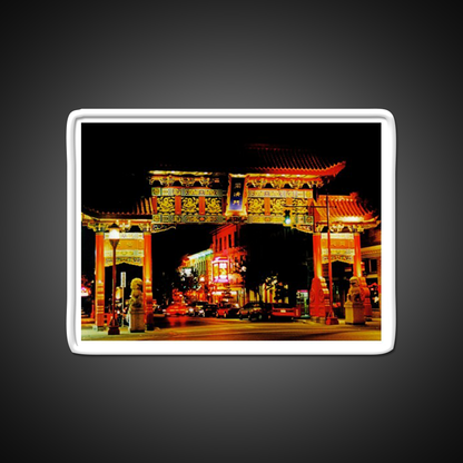 Paifang Entrance To Victoria Bc Chinatown Asian Cultural Led Neon Sign Rgb Color - LED neon sign view 11