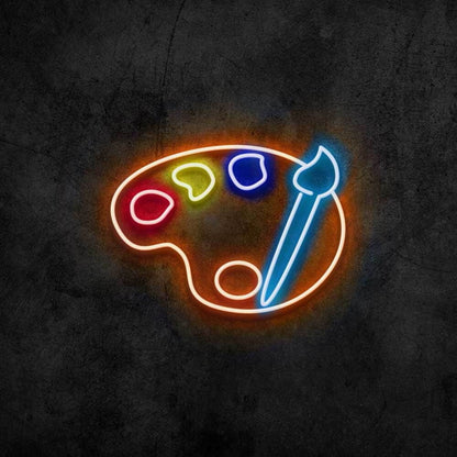 Paint Palette Led Neon Sign | Shineneon