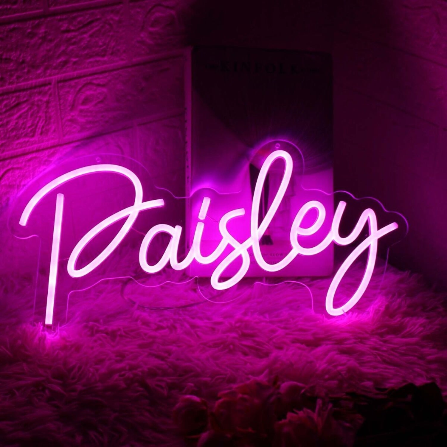 Paisley Pink Led Neon Sign - Shineneon