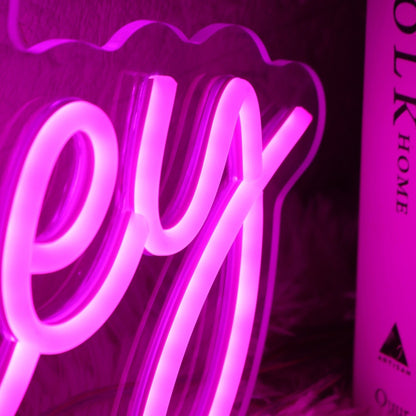Paisley Pink Led Neon Sign - Shineneon