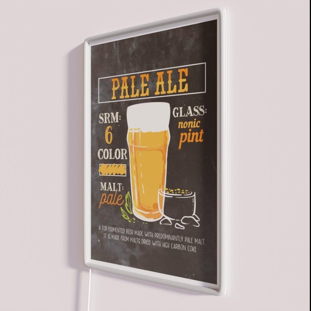 Pale Ale Beer Brewer Brewing Craftbeer Brewery Hop Rgb Led Neon Sign - Shineneon