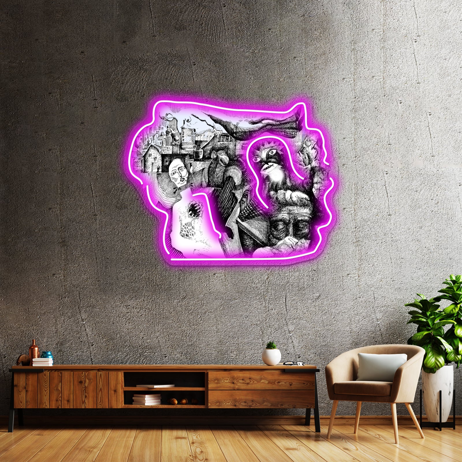 Pale Horses Wall Artwork Neon Signs | Shineneon