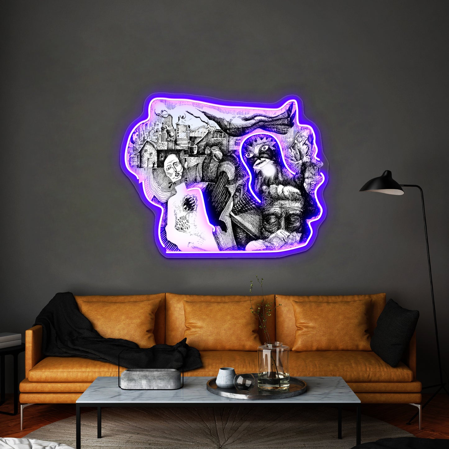 Pale Horses Wall Artwork Neon Signs