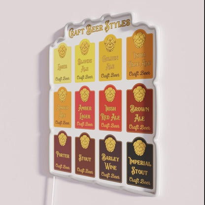 Paleta De Flavors Artesanales Rgb Led Neon Sign - Shineneon
