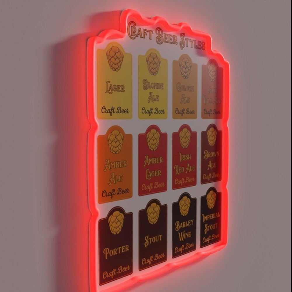 Paleta De Flavors Artesanales Rgb Led Neon Sign - Shineneon