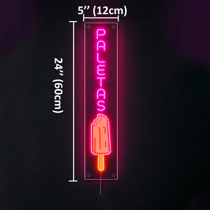 Paletas Custom Business LED Neon Sign - Shineneon