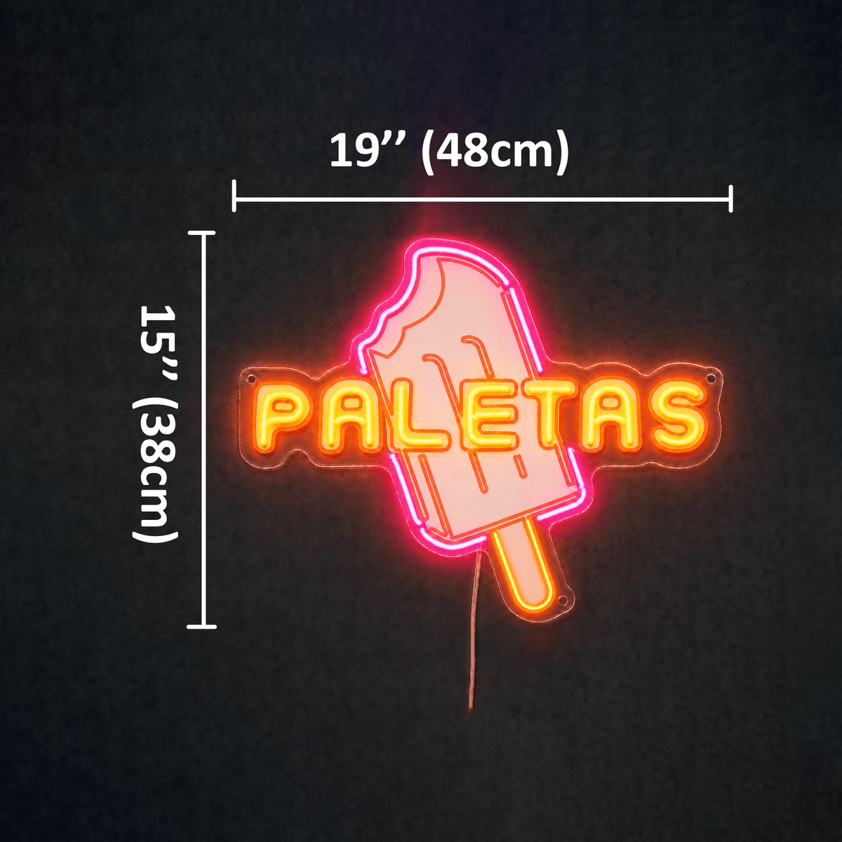 Paletas Custom Business LED Neon Sign - Shineneon