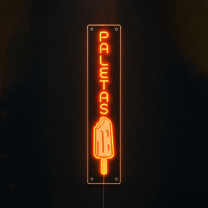 Paletas Custom Business LED Neon Sign USB Power - Shineneon