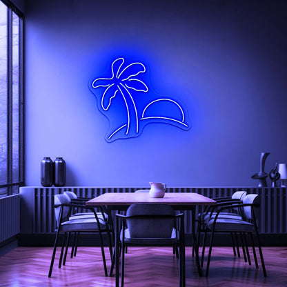 Palm Neon Sign Beach Wall Decor Led Signs - Shineneon