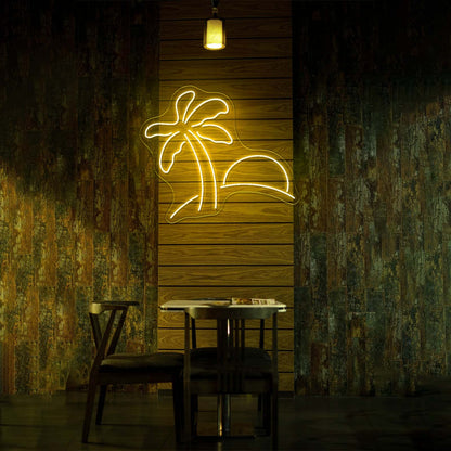 Palm Neon Sign Beach Wall Decor Led Signs - Shineneon