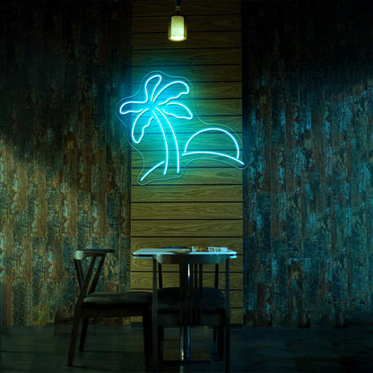 Palm Neon Sign Beach Wall Decor Led Signs - Shineneon