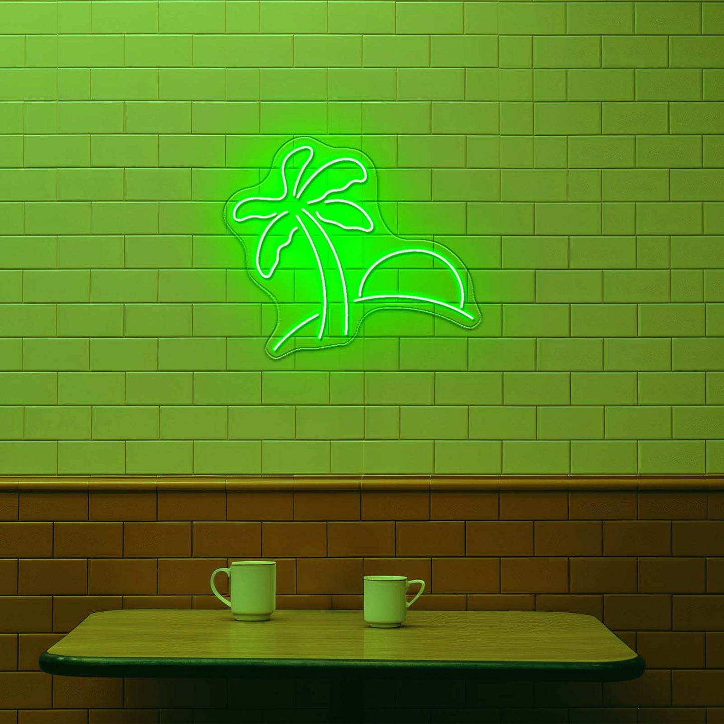 Palm Neon Sign Beach Wall Decor Led Signs