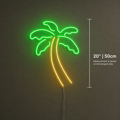 Palm Tree Wall Neon Sign LED Neon Sign size image