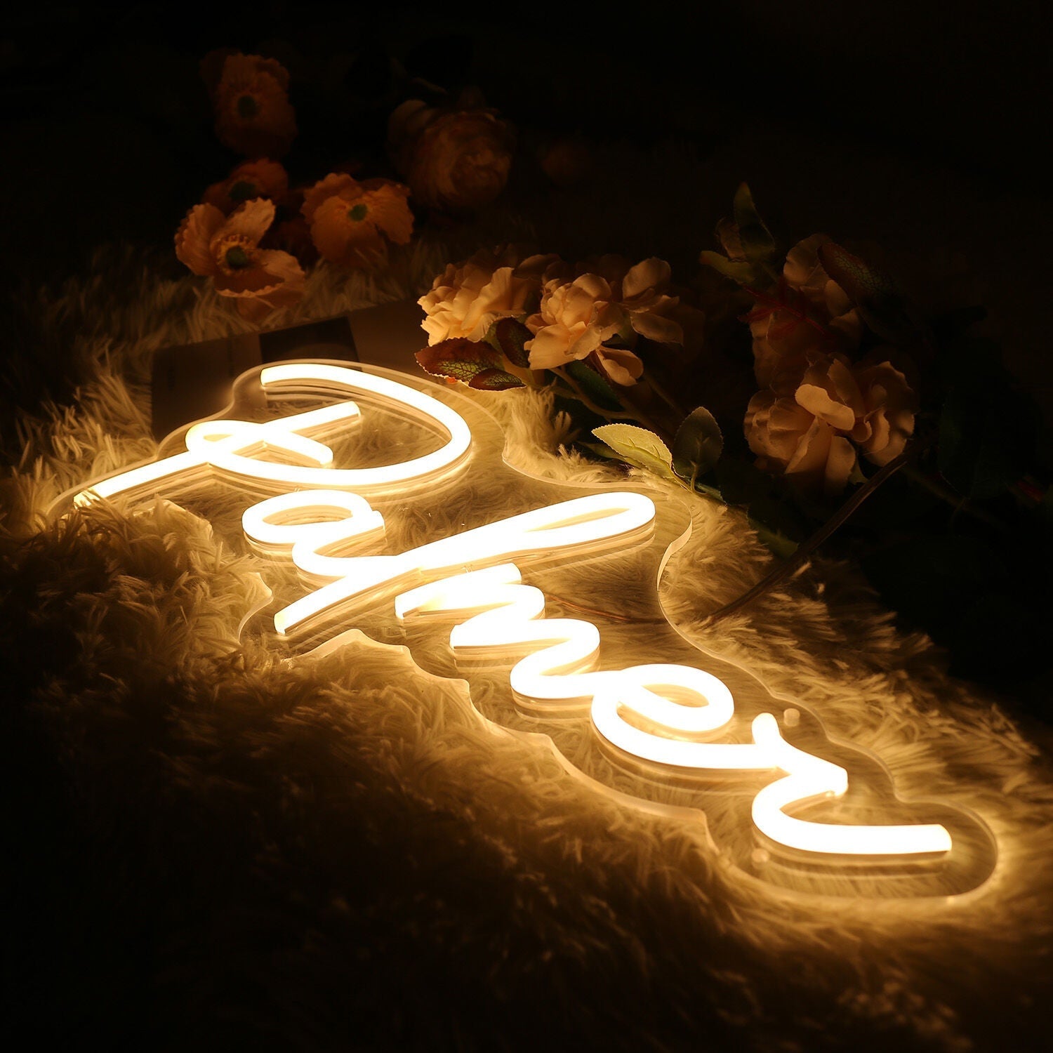 Palmer Yellow Led Neon Sign - Shineneon