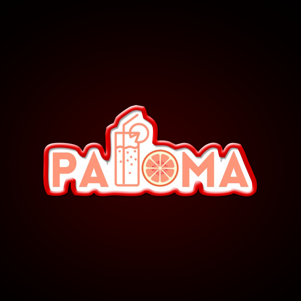 Paloma Cocktail Bar Decor Led Neon Sign Rgb Color - LED neon sign view 10