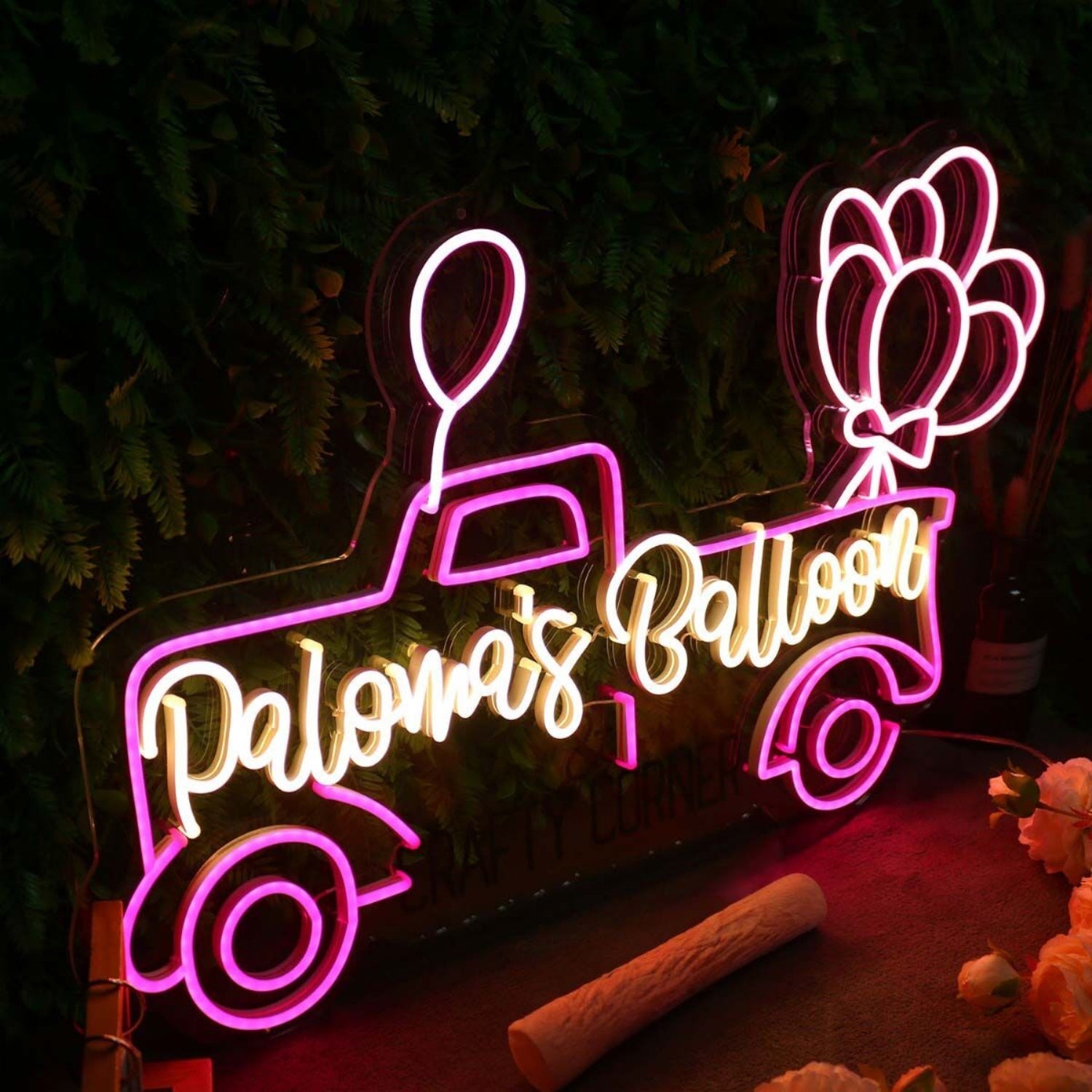 Palowas Balloon Car Led Neon Sign From 30inch - Shineneon