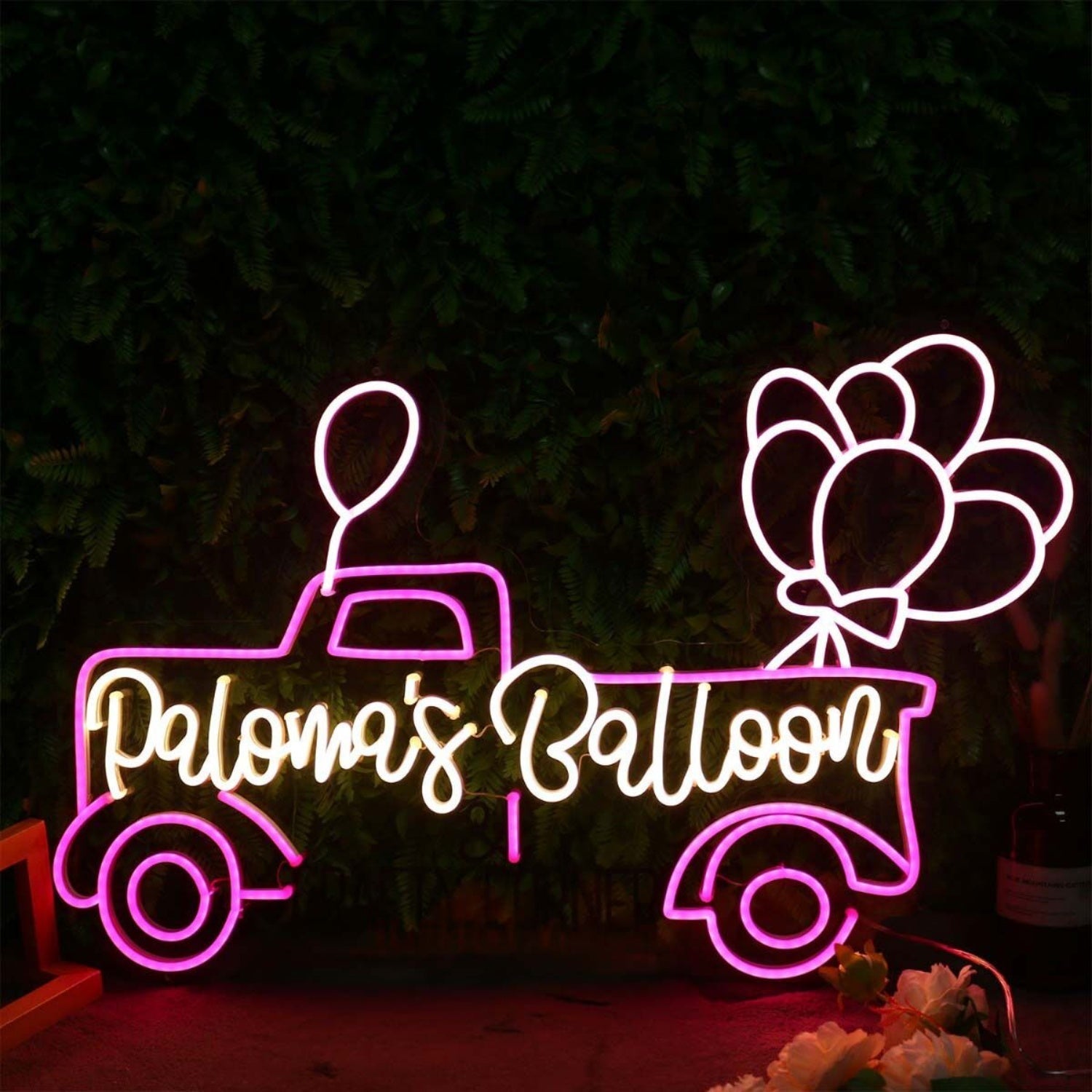 Palowas Balloon Car Led Neon Sign From 30inch - Shineneon