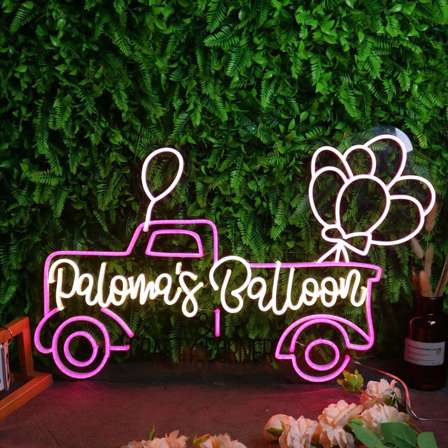 Palowas Balloon Car Led Neon Sign From 30inch - Shineneon