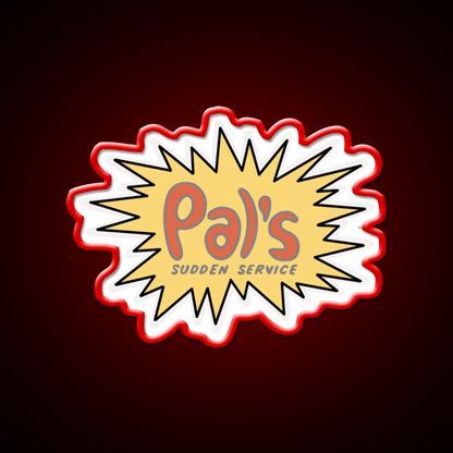 Pals Fast Food Led Neon Sign For Burger Place Rgb Color - Shineneon