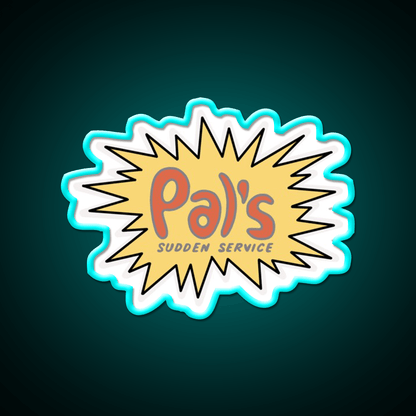 Pals Fast Food Led Neon Sign For Burger Place Rgb Color - Shineneon