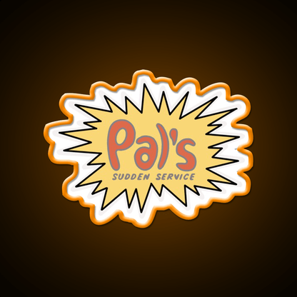 Pals Fast Food Led Neon Sign For Burger Place Rgb Color - Shineneon