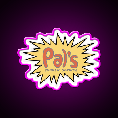 Pals Fast Food Led Neon Sign For Burger Place Rgb Color - Shineneon