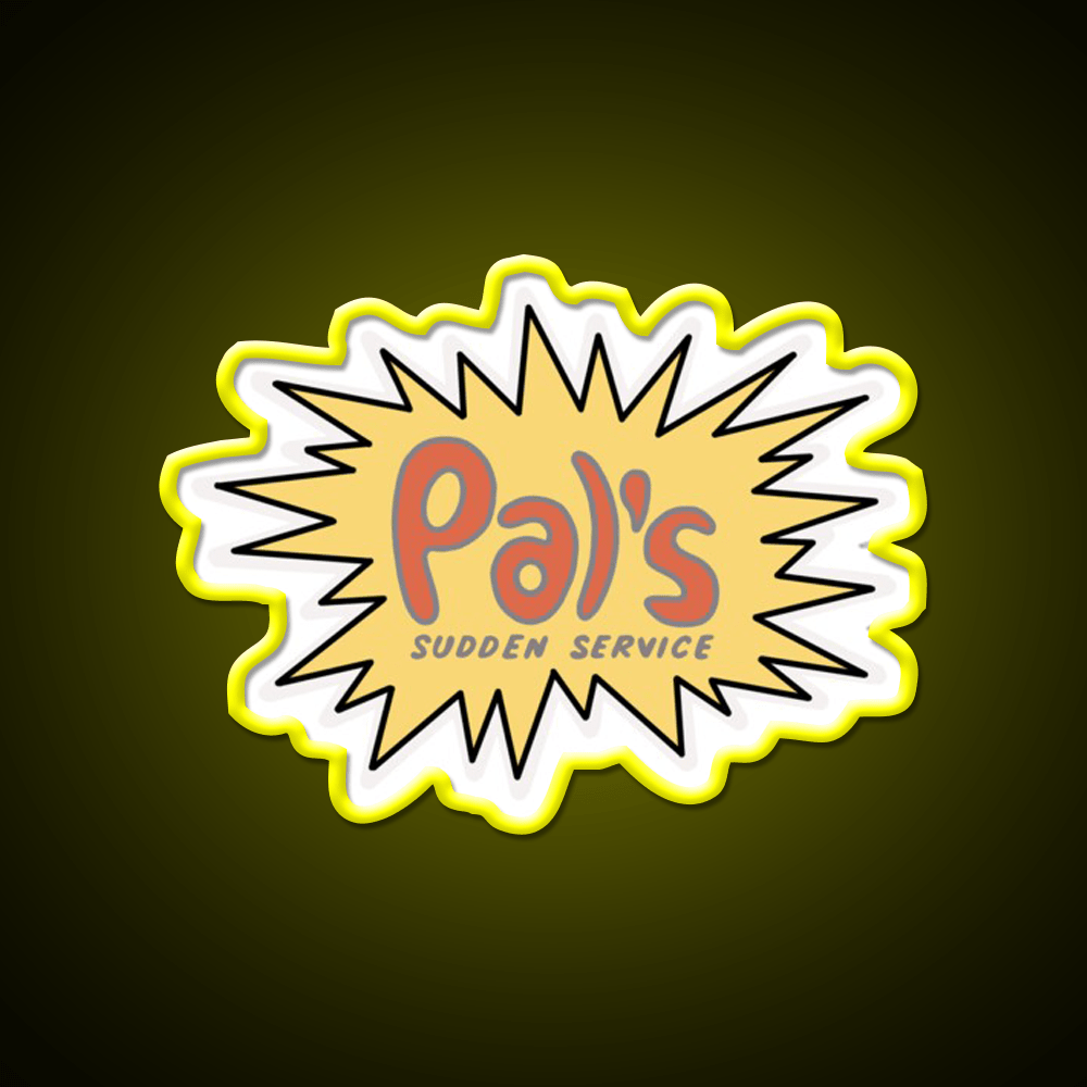 Pals Fast Food Led Neon Sign For Burger Place Rgb Color - Shineneon
