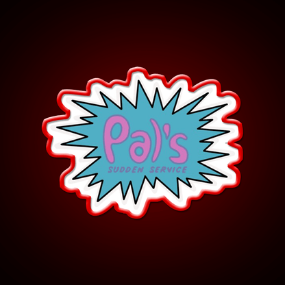Pals Fast Food Led Neon Sign For Burger Place Wall Art Rgb Color - Shineneon