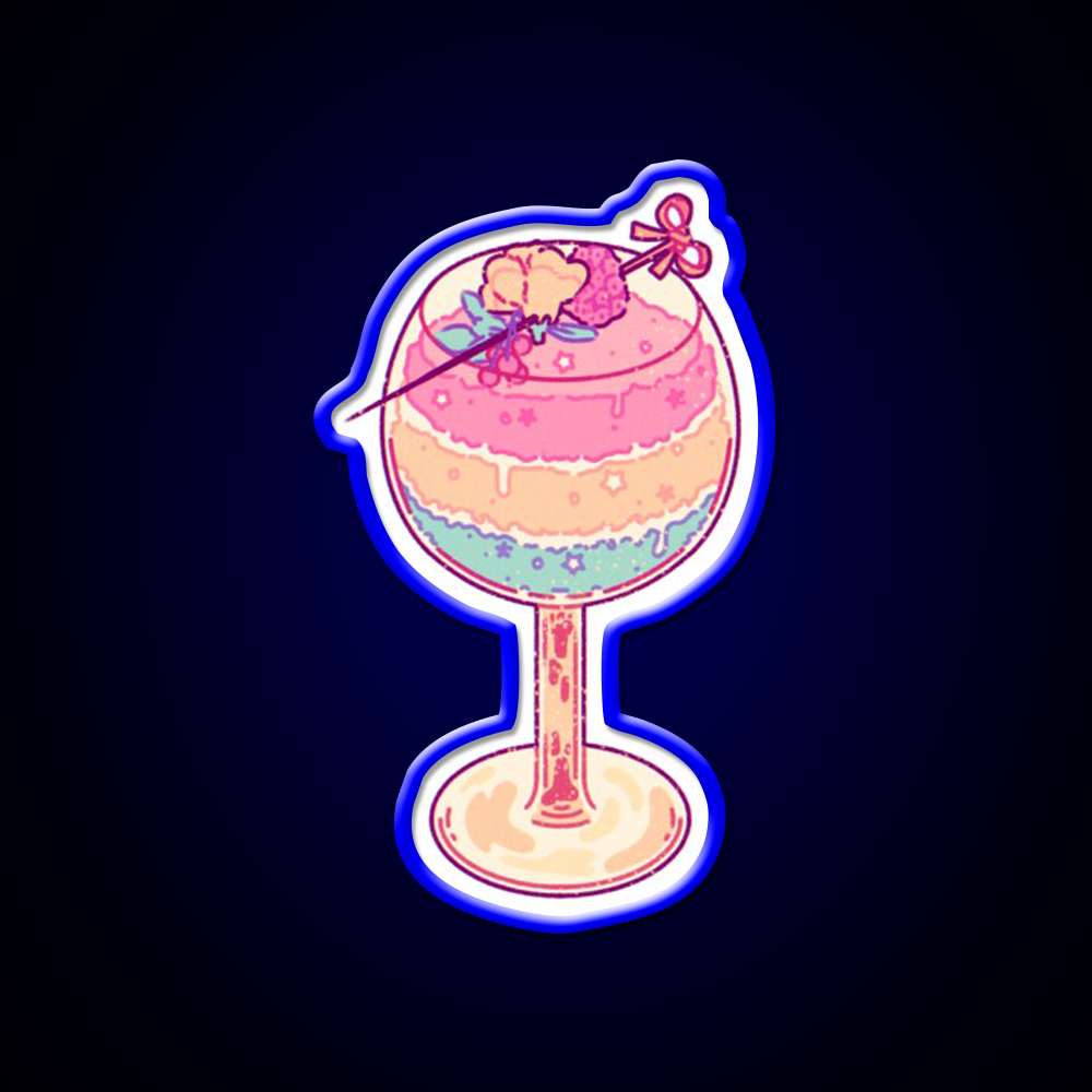 Pan Cocktail Bar Decor Led Neon Sign Rgb Color - LED neon sign view 5