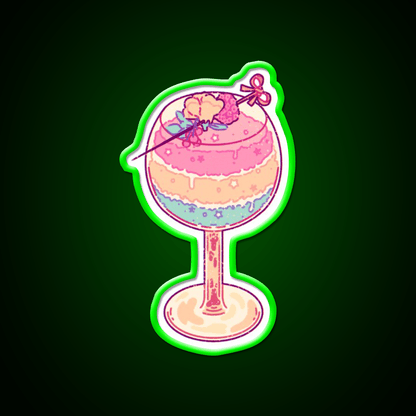 Pan Cocktail Bar Decor Led Neon Sign Rgb Color - Shineneon