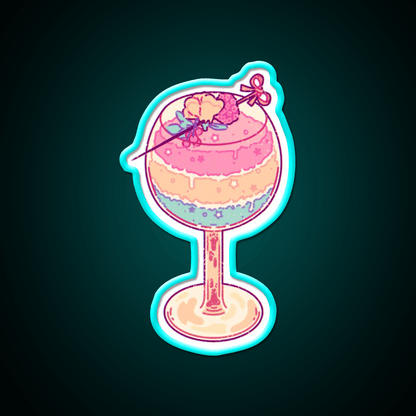 Pan Cocktail Bar Decor Led Neon Sign Rgb Color - Shineneon