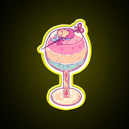Pan Cocktail Bar Decor Led Neon Sign Rgb Color - Shineneon