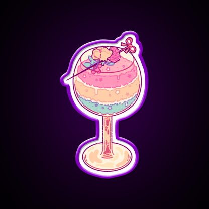 Pan Cocktail Bar Decor Led Neon Sign Rgb Color - Shineneon