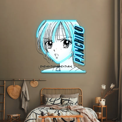 Panchiko Album Art Transparent Artwork Neon Wall Sign