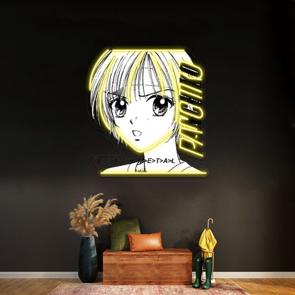 Panchiko Album Art Transparent Artwork Neon Wall Sign